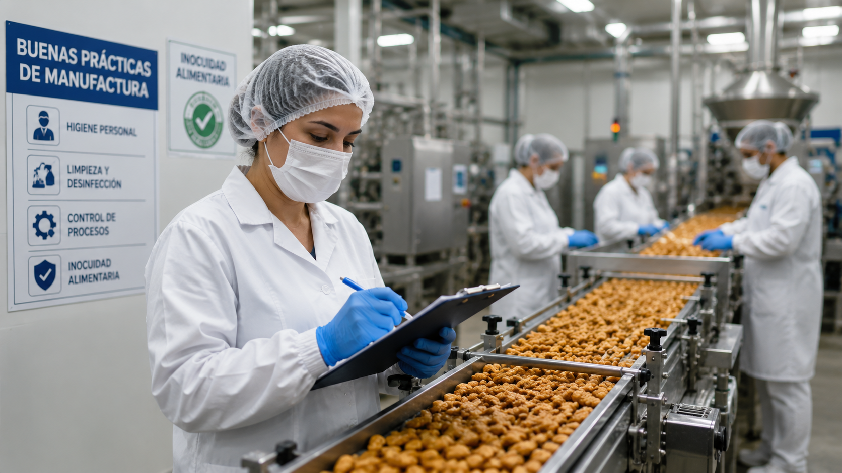 Técnicas de Buenas Prácticas de Manufactura en la Industria Alimentaria