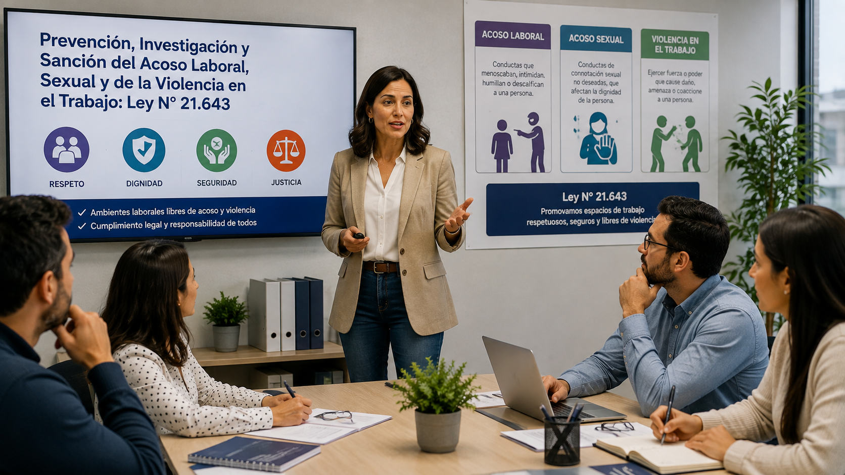 Prevención, Investigación y Sanción del Acoso Laboral, Sexual y de la Violencia en el Trabajo: Ley N° 21.643